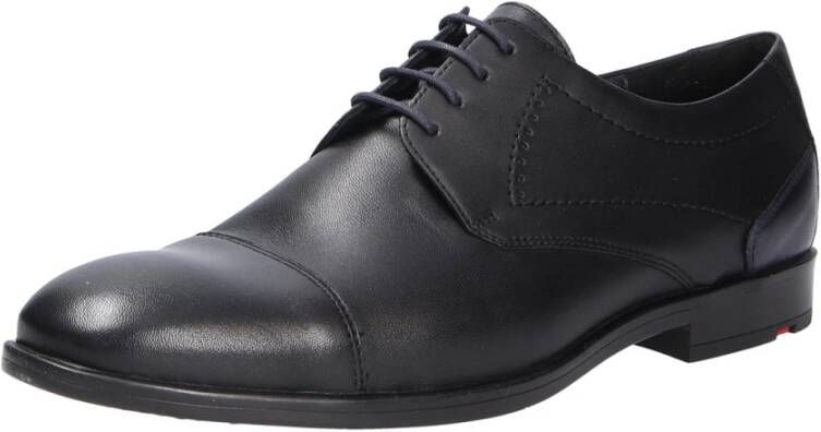 Lloyd Comfortabele Veterschoen Zwart Black Heren