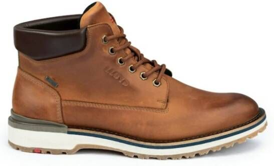 Lloyd Veterboots van leer met label in reliëf model 'VARAS'
