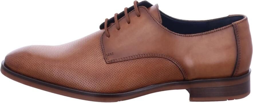 Lloyd Leren derby's met structuurmotief model 'OHIO'