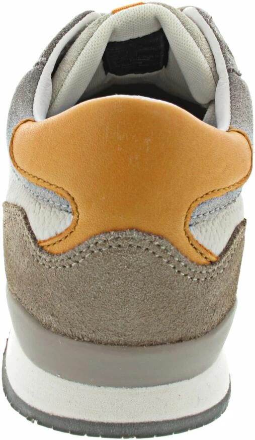 LLOYD Sneakers laag grijs donkergrijs oranje wit - Foto 4