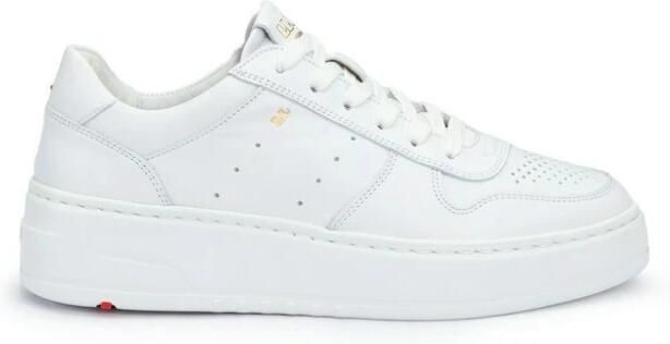 Lloyd Sara White Witte Lage Dames Sneakers Wit