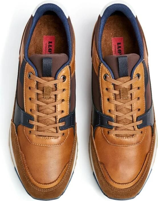 Lloyd Bruine Lage Sneakers Brown Heren - Foto 3