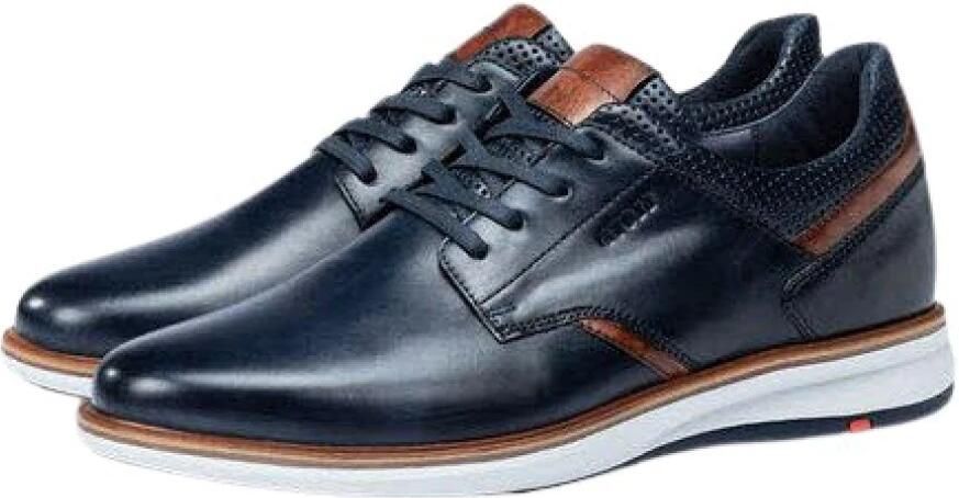 Lloyd Heren Veterschoenen van Fijn Leer Blue Heren - Foto 2