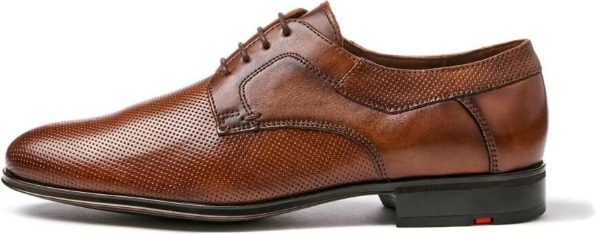 Lloyd Veterschoenen Levin met modieuze embossing vrijetijdsschoen halfhoge schoen veterschoen - Foto 2