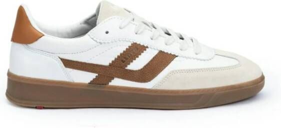 Lloyd Leren sneakers met contrastgarnering model 'ELIAN'