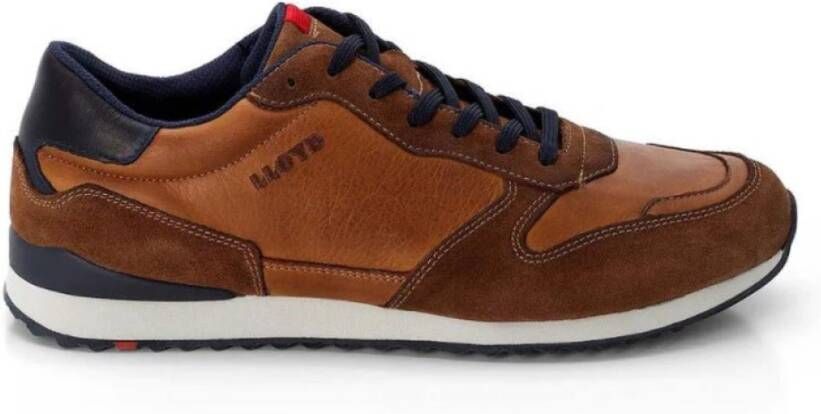 Lloyd Stijlvolle Bruine Edmond Sneakers Brown Heren