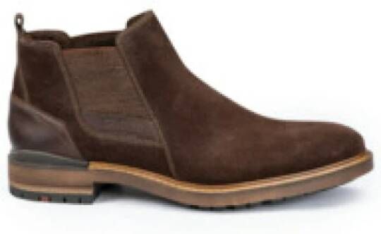 Lloyd Boots van leer met labeldetail model 'HAKON'