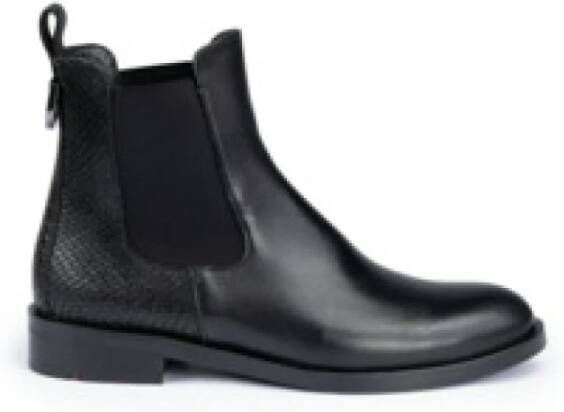 Lloyd Zwarte Chelsea Boots voor vrouwen