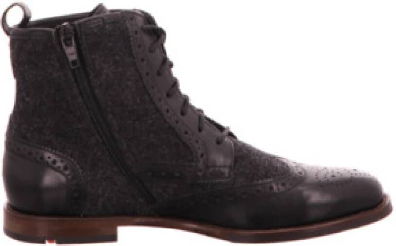 Lloyd Zwarte Comfort Veterschoenen voor Dames