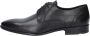 Lloyd Zwarte Veterschoenen Manon Black Heren - Thumbnail 1