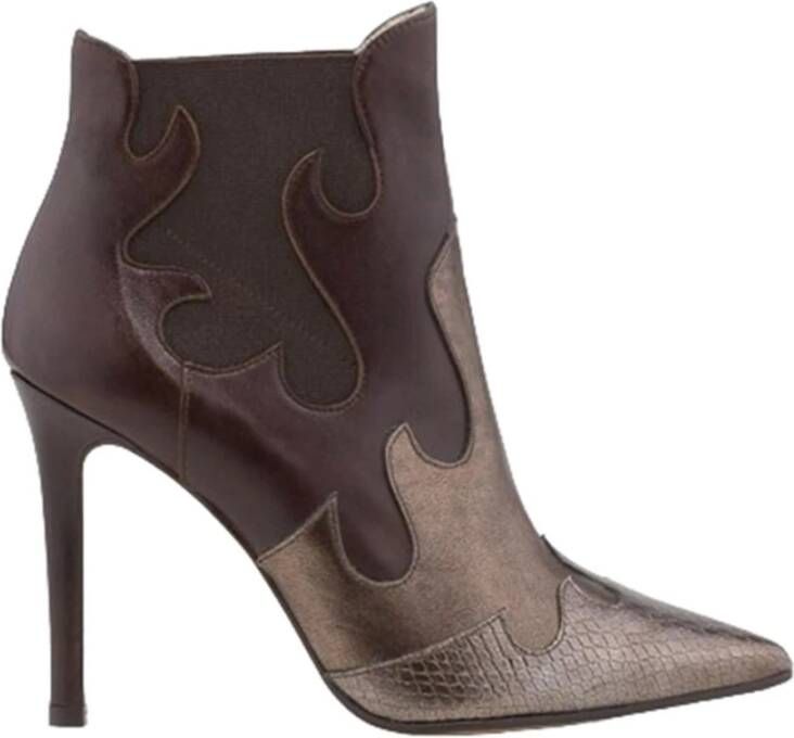 Lodi Ankle Boots Brown Dames