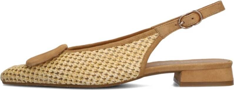 Lodi Elegante Camel Slingback Schoenen