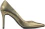 Lodi Dames Pumps Damesschoenen Leer Geen hoogte 2 cm Ramin-go met Goud - Thumbnail 1
