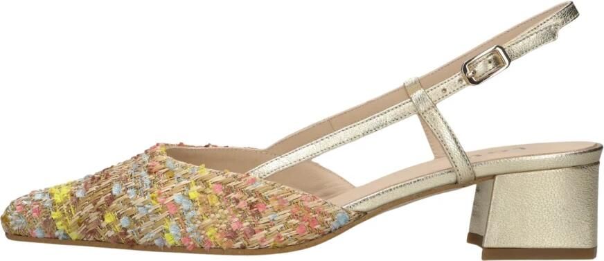 LODI Slingbacks Dames Dimi-fiesta Textiel Goudkleurig - Foto 5