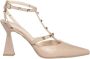 Lodi Nude Leren Jurkschoenen voor Vrouwen Beige Dames - Thumbnail 2