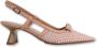 Lodi Suede en leren slingback pumps Beige Dames - Thumbnail 1
