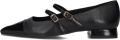 LODI Ballerina Dames Bro4982 Leer Zwart - Zwart