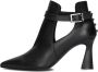 LODI Enkellaarsjes Dames Rolumer Maat: 42 Materiaal: Leer Kleur: Zwart - Thumbnail 2