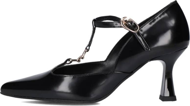 Lodi Zwarte Gamo Pumps met Kegelhak