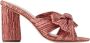 Loeffler Randall Roze Metallic Penny Sandalen Leer - Thumbnail 1