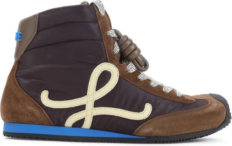Loewe Bruine Sneakers Stijlvol Comfortabel Dagelijks Gebruik