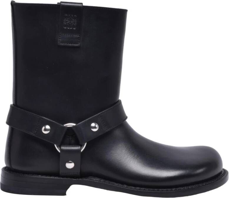 Loewe Leren Biker Enkellaarzen
