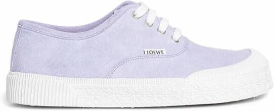 Loewe Leren Low-Top Sneakers met Logo Detail