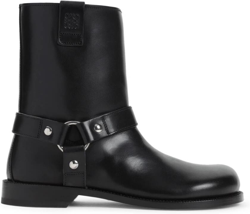 Loewe Campo Biker Shearling Boots