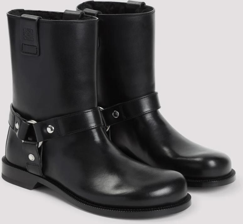 Loewe Campo Biker Shearling Boots - Foto 2
