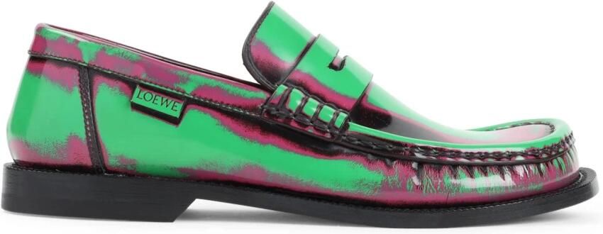 Loewe Campo Geborstelde Loafers