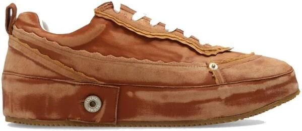 Loewe Kalfsleren Platform Sneakers met Chunky Zool