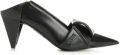 Loewe Origami Flap Back Pump - Zwart