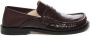 Loewe Paarse platte schoenen Campo Loafer - Thumbnail 1