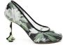 Loewe Paillet Bloem Hiel Schoenen - Thumbnail 1