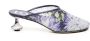 Loewe Paillet Bloe print Lila Sandalen - Thumbnail 1