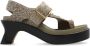 Loewe Sandalen Ease Heel Sandal 90 in bruin - Thumbnail 1