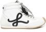 Loewe Witte Ballet Runner High Top Sneakers - Thumbnail 1