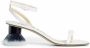 Loewe Witte Leren Sandalen Elegante Stijl White Dames - Thumbnail 1