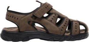 Lois Bruine Casual Platte Sandalen voor Heren Bruin Heren
