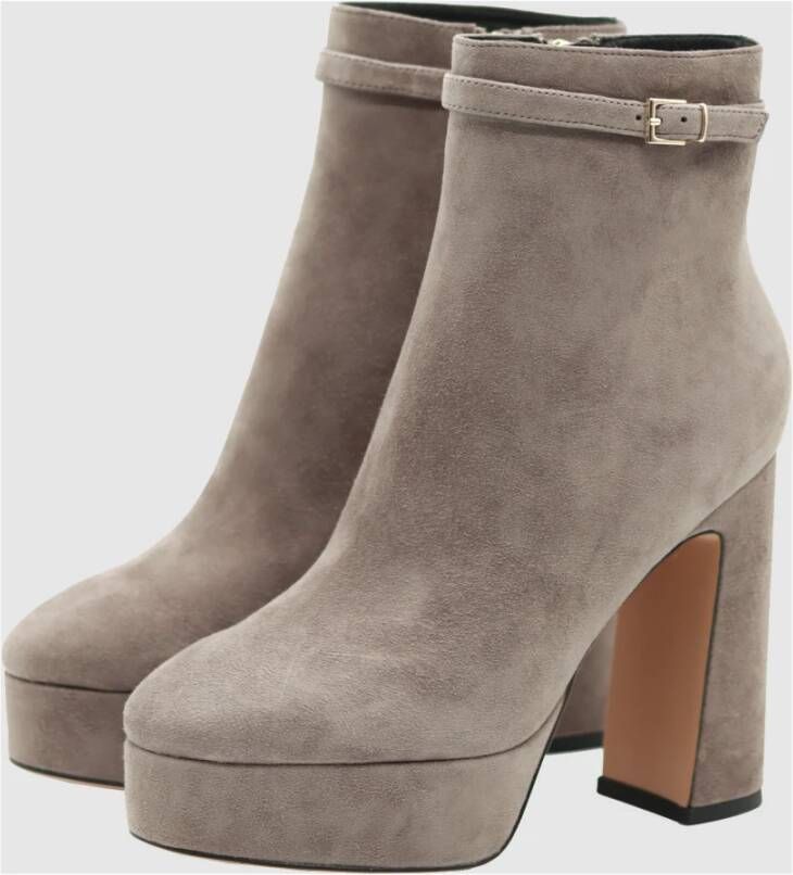 Lola Cruz Ankle Boots Grijs Dames