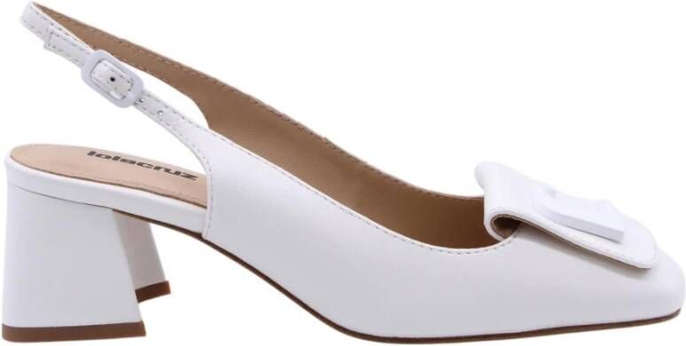 Lola Cruz Blauwe Slingback Sandalen