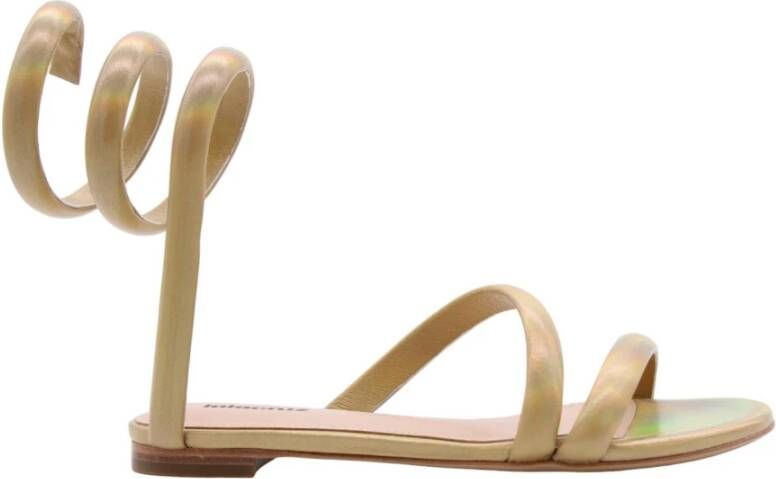 Lola Cruz Grizzly Flat Sandalen
