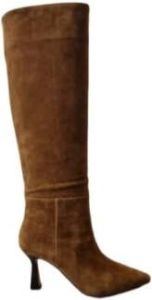 Lola Cruz Heeled Boots Bruin Dames