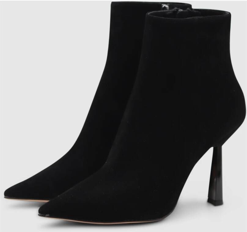 LOLA CRUZ Enkellaarsjes Dames 008t14bk Maat: 35 Materiaal: Leer Kleur: Zwart - Foto 15