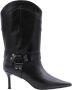 Lola Cruz Herfst Stijl Laars Laarzen Black Dames - Thumbnail 10