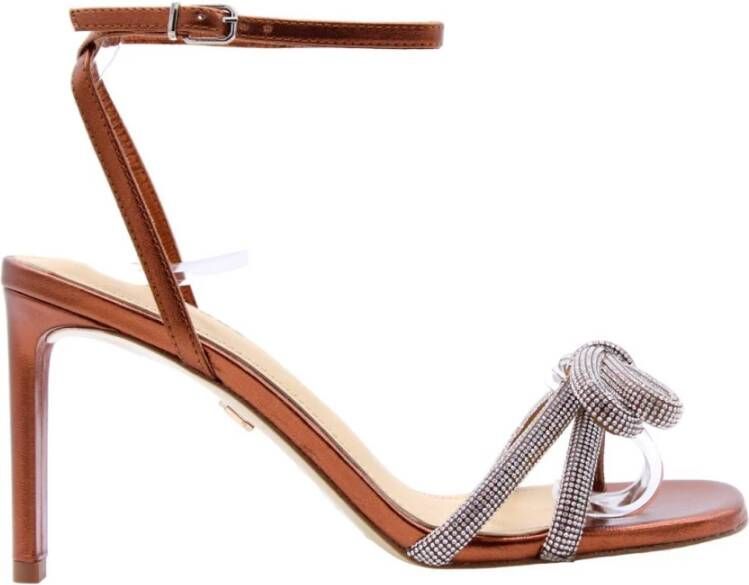 Lola Cruz Statement Hoge Hak Sandalen Roze Dames - Foto 5