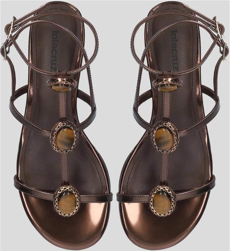 Lola Cruz Amber Flat Sandals
