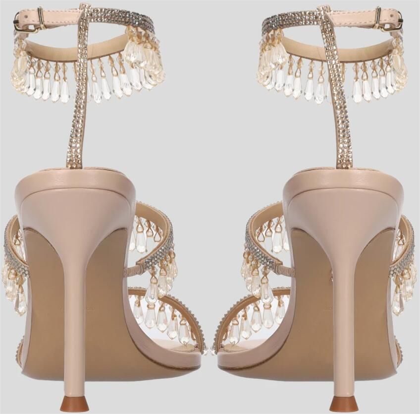 Lola Cruz Fla ca Heel Sandals 95 - Foto 2