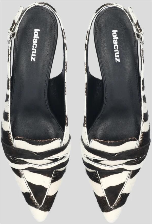 Lola Cruz Pumps in loafer-stijl met spitse neus - Foto 3
