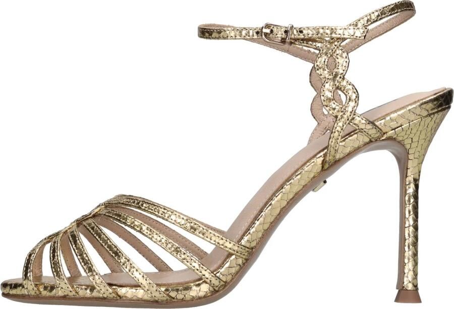 Lola Cruz Sandalen Goudkleurig